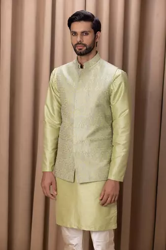 Mint green fahad bandi set