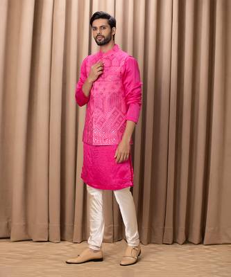 Pink imran bandi set 3