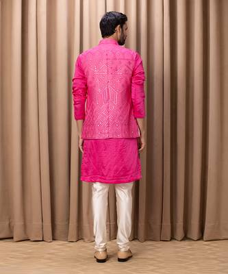 Pink imran bandi set 4