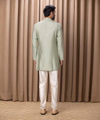 Mint green javed bandi set 5