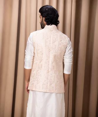 Soft pink zahid bandi 5