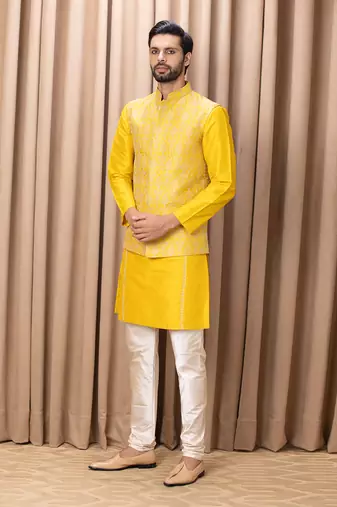 Mustard fahad bandi set