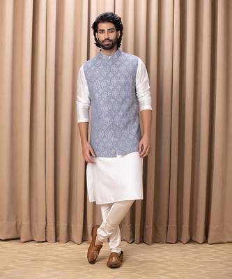 Grey shah bandi set 1