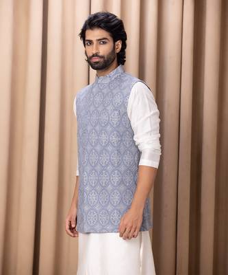 Grey shah bandi set 3