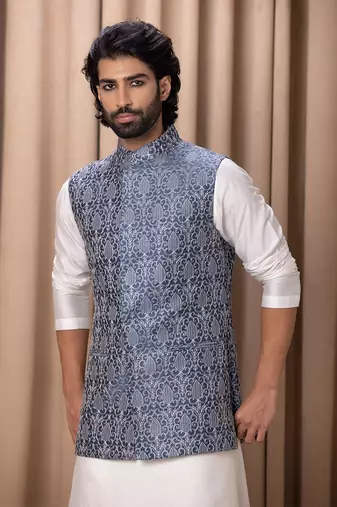 Slate blue fahad bandi