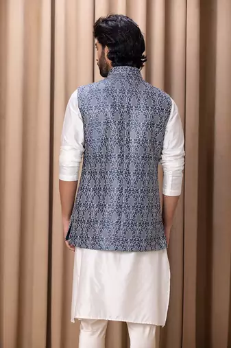 Slate blue fahad bandi