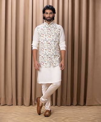Off white amaani bandi set 2
