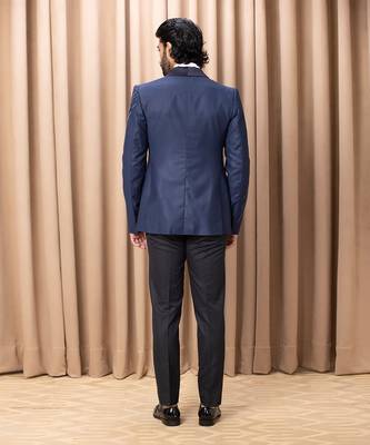Navy blue nirvaan tuxedo set 5