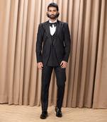 Black zarin tuxedo set