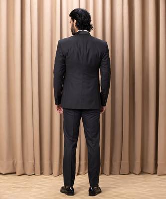 Black zarin tuxedo set 4