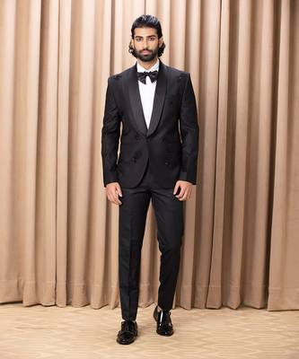 Black darek tuxedo set 1