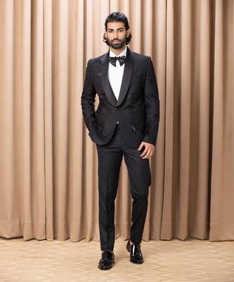 Black avad tuxedo set 2