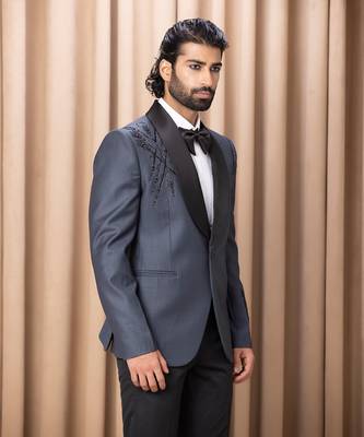 Slate blue daniel tuxedo set 3