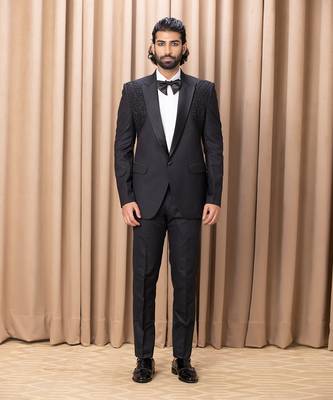 Black darrius tuxedo set 2