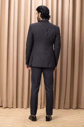 Black darrius tuxedo set