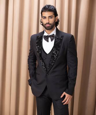 Black daryush tuxedo set 5