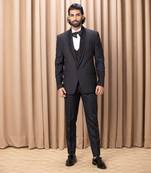 Black nasir tuxedo set