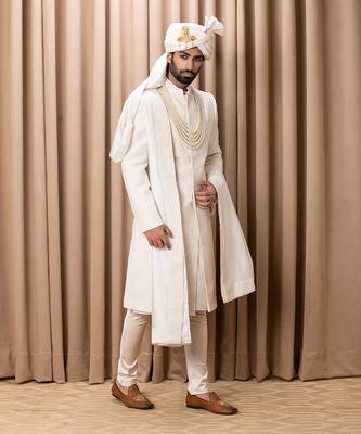 Ivory faizan sherwani 2