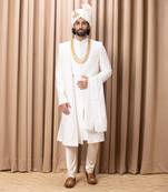 Ivory hasan sherwani set