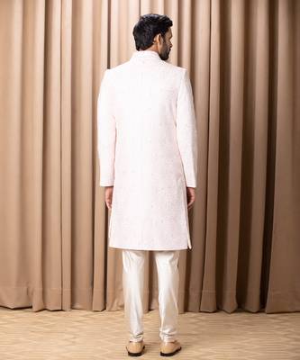 Powder pink ameera sherwani 2