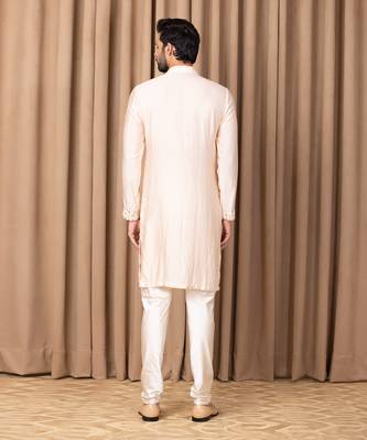 Peach sajid kurta set 3