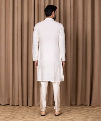 Off white rashid kurta set 3