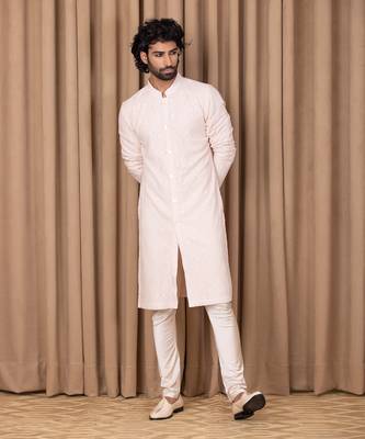 Powder pink umair kurta set 1