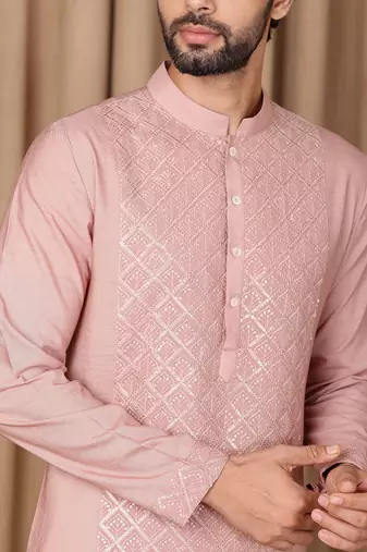 Carnation ranjha kurta set