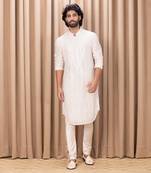 Champagne gold yasir kurta set