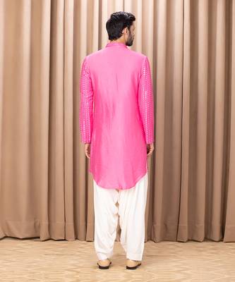 Hot pink yasir kurta set 3