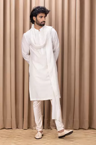 Off white ranjha kurta set