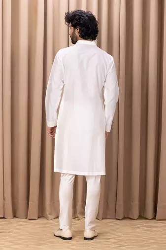 Off white ranjha kurta set