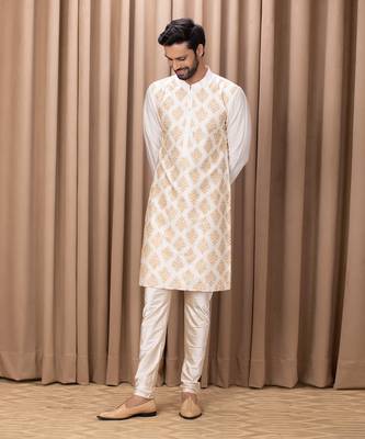 Ivory haider kurta set 2