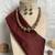 High quality jaipuri gold plated mala for women