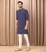 Navy blue aarsh kurta set