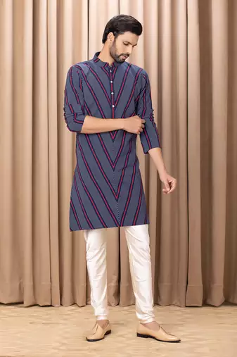 Navy blue aarsh kurta set