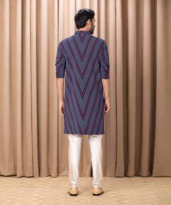 Navy blue aarsh kurta set 4