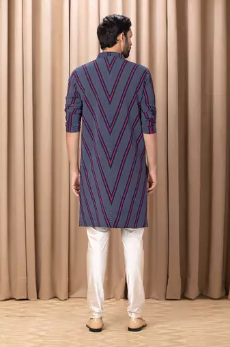 Navy blue aarsh kurta set