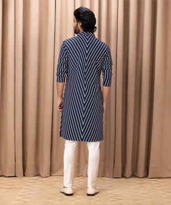 Navy blue amaan kurta set 5