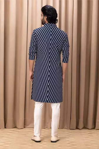 Navy blue amaan kurta set