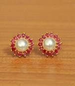 Red Ruby       Studs