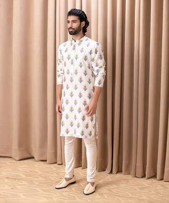 Ivory ashar kurta set 2