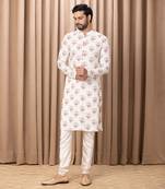 Ivory noor kurta set