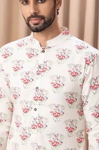 Ivory noor kurta set