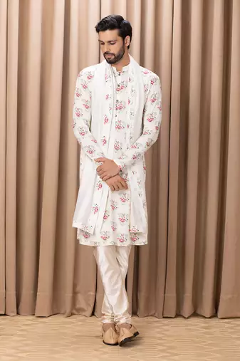 Ivory noor kurta set