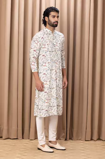 Ivory amaani kurta set