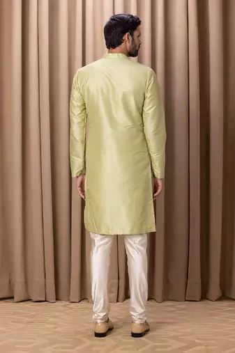 Mint green vahid kurta set