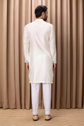 Ivory amaani cotton kurta set