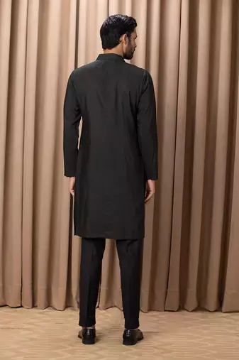 Olive green ranjha kurta set