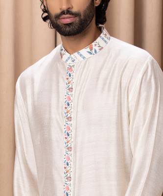 Ivory lakeer kurta set 3